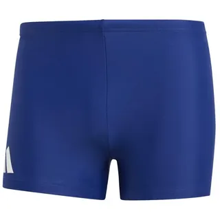 adidas Solid Badehose Boxer Dark Blue / White M