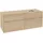 Waschbeckenunterschrank 140 x 55 cm Nordic Oak