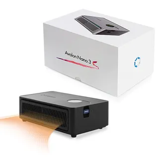 Canaan Avalon Nano 3S Kompakter Bitcoin Miner – 6 TH/s Hashrate, 140 W BTC Miner – SHA256 ASIC Mining Gerät für Lernen, Hobby, Zuhause oder Büro – Mit EU-Stecker