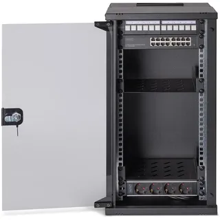 Digitus Netzwerk-Set SOHO Pro, 254 mm (10") - 12HE, 315 x 300 mm (B x T)