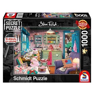 Schmidt Steve Read - Secret Puzzle Großmutters Stube Puzzle, 1000 Teile
