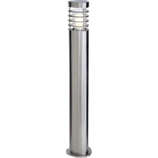 Deko-Light Stehleuchte Edelstahl 1000mm 1x max. 11W E27 inkl. LED-Lampe silber