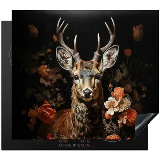OnlyWow Herdabdeckplatte Hirsch | Gr.: 80 x 52 cm