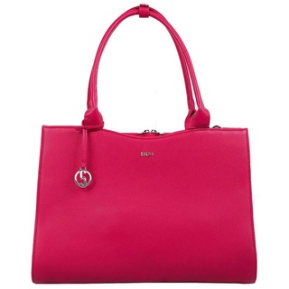 SOCHA Laptoptasche Straight Line Pink Lady 15.6 Zoll, elegante Businesstasche für Damen - Vollausstattung - Schultergurt