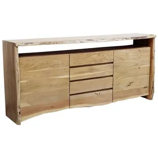 MASSIVMOEBEL24.DE Sideboard 210 x 45 x 96 cm beige