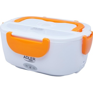 Adler elektrische Lunchbox AD 4474, Lunchbox, Orange, Weiss