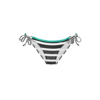 KANGAROOS Bikini-Hose Damen schwarz-weiß Gr.34