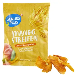 Genuss plus MANGO-STREIFEN Trockenfrüchte 100,0 g, 1 St.
