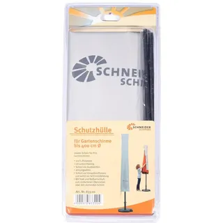 Schneider Schirmhülle Polyester bis 400 cm Ø 250 x 27/44 cm Grau