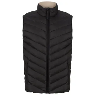 TOM TAILOR Steppweste schwarz XXXL (60)