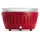Holzkohlegrill XL feuerrot inkl. USB Anschluss