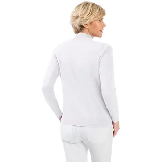 Stehkragenpullover CLASSIC "Pullover" Gr. 40, beige (ecru) Damen Pullover Rollkragenpullover