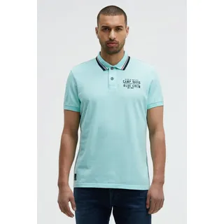 CAMP DAVID Poloshirt aus Baumwolle blau S (48)