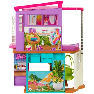 Barbie Puppenhaus Barbie Malibu mehrfarbig HCD50