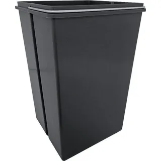 WESCO Ersatzeimer 15 L für Abfallsammler DOUBLE-BOY 410 X / 300-2, anthrazit (Art.-Nr. 8011916) - Grau