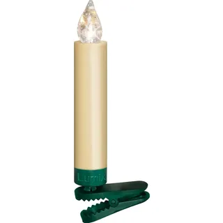Krinner Baumkerzen LED 9 cm Elfenbein