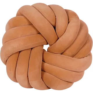 Beliani Dekokissen AKOLA 31 x 31 cm Gelb