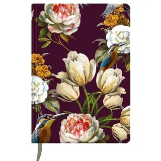 Cedon Notizbuch A5 Punktraster Bordeaux