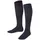 Unisex K Kh nachhaltige Baumwolle lang einfarbig 1 Paar Blau Dark Marine 6170 31-34 31-34
