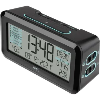 TFA Boxx2 schwarz-türkis