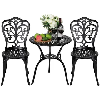 avestar Bistroset 3-tlg. Schwarz