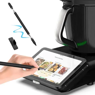 Stylus Pen für Thermomix TM7, 3-in-1 Tablet Stift mit Halterung, Magnetischer Touchpen für Thermomix TM7/TM6/TM5, Zubehör für TM7, Einfache Bedienung von Küchenmaschinen Displays