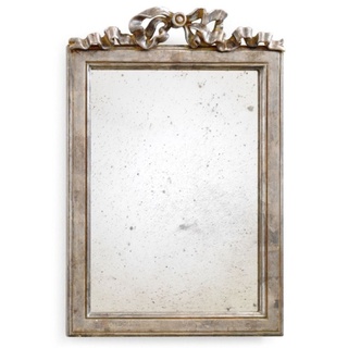Casa Padrino Luxus Barock Spiegel Antik Silber - Handgefertigter italienischer Barockstil Wandspiegel mit antikem Spiegelglas - Luxus Möbel im Barockstil - Luxus Qualität - Made in Italy