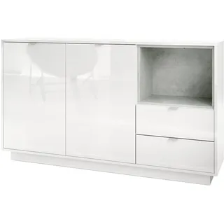 SIDEBOARD Metro Einsatz in Beton Oxid Optik