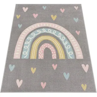 Paco Home Kinderteppich 160 x 220 cm Grau
