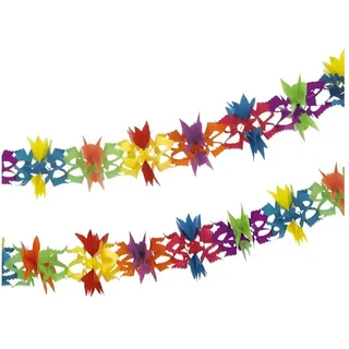 Papstar Girlande Papier Ø 17 cm 6 m mehrfarbig