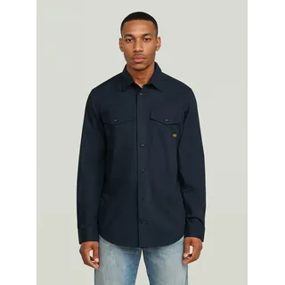 G-Star Slim Hemd Dunkelblau M