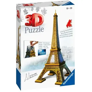 Ravensburger Puzzle - 3D-Puzzle - Eiffelturm, 216 Teile