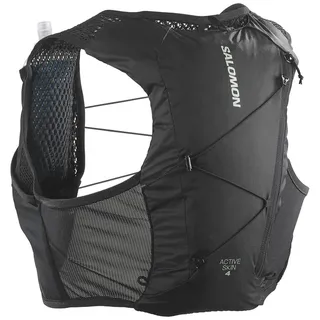 Salomon Active Skin 4 Set Trinkweste - Black / Metal - M