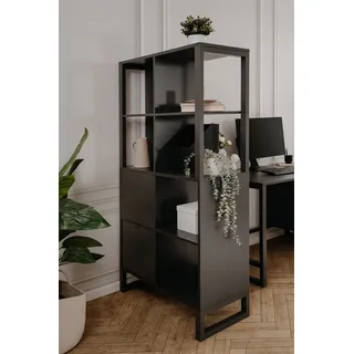 möbelvita Sideboard Regal/Raumteiler Java 20A anthrazit