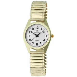classique Quarzuhr Heyo XXL Edelstahlzugarmband, Damen, basic, Damenuhr Edelstahl