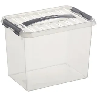 SUNWARE Aufbewahrungsbox Q-Line 30 x 20 x 22 cm 20-tlg. transparent