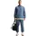 Df Kapuzenjacke Diffused Blue/Reflective Silv