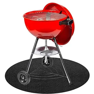 BBQ Grill Splatter Mat Bodenschutzmatte Grillschutzmatte, Feuerfest Hitzebest...