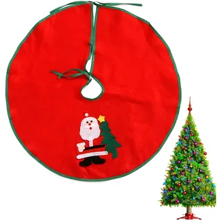 Weihnachtsbaum Decke, Weihnachtsbaumdecke Rund, Weihnachtsbaum Rock, Weihnachtsbaums Teppich, Tannenbaum Decke, Christbaumdecke, Christmas Decorations, für Bodendekoration Weihnachtsdeko, 60cm