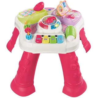 VTech 80-148083 Spiel-und Lerntisch, rosa, Rose