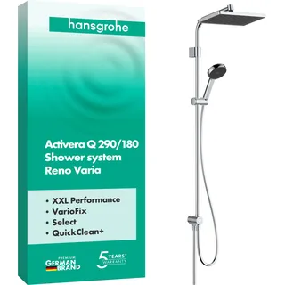 Hansgrohe Activera Q Brausesystem 290x180 1jet Chrom 28757000