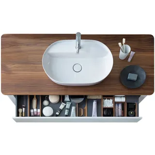 Duravit Waschtischunterschrank 138,8 x 2,5 x 59,5 cm Nussbaum Matt