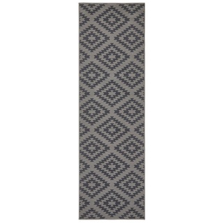 Läufer Teppich Läufer Nordic Grau, HANSE Home, rechteckig, Höhe: 9 mm grau 80 cm x 400 cm x 9 mm