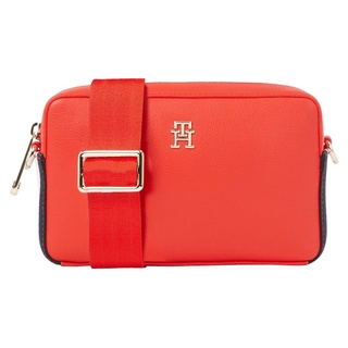 Tommy Hilfiger Mini Bag TH ESSENTIAL SC CAMERA BAG CORP, Handtasche Damen Tasche Damen Schultertasche rot 