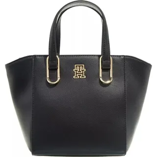 Tommy Hilfiger Th Timeless Med Lady Tote - Schwarz