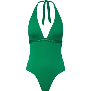 Tommy Hilfiger Badeanzug Damen in olympic green, Größe S - grün