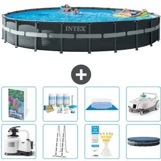 Ultra Xtr Pool Rund - 732x132 Cm - 9-teilig  S658