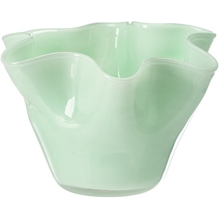Vase TULIP Glas ca.22x15cm, grün