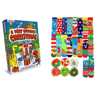 United Oddsocks Alltagssocken 24er Pack Bunt 30,5-38,5