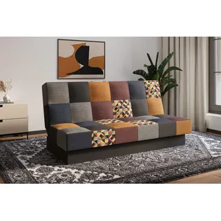 e-meubles Sofa mit Schlaffunktion und Bettkasten Couch für Wohnzimmer, Polstersofa Wohnlandschaft mit Bettfunktion, Sofagarnitur - Schlafsofa - cyprus